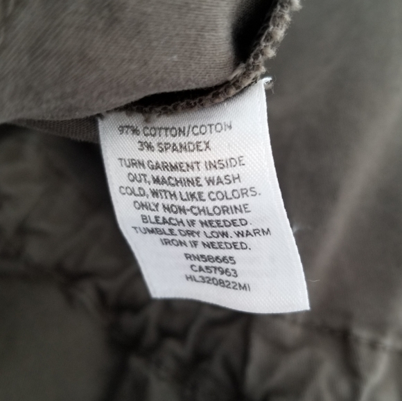 🌸 Hinge Nordstrom 'Expedition' Olive Green Army Utility Cargo Jacket Small - Picture 6 of 8